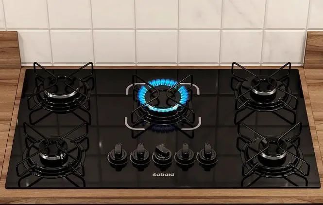 Cooktop novo 5 bocas.  - Foto 3
