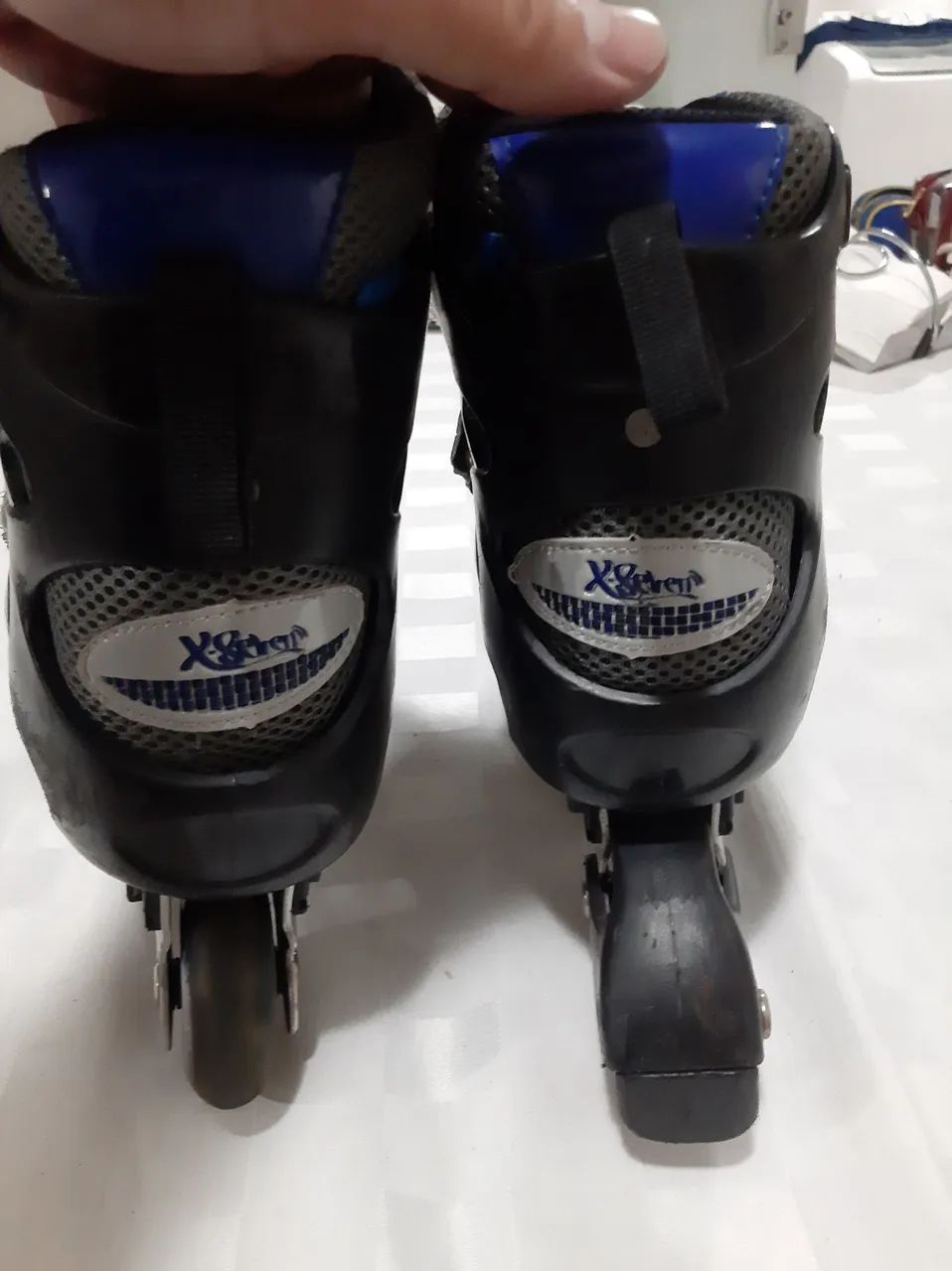 Patins Inline X-Seven (ajustável 37 - 40) - pouco usado - Foto 3