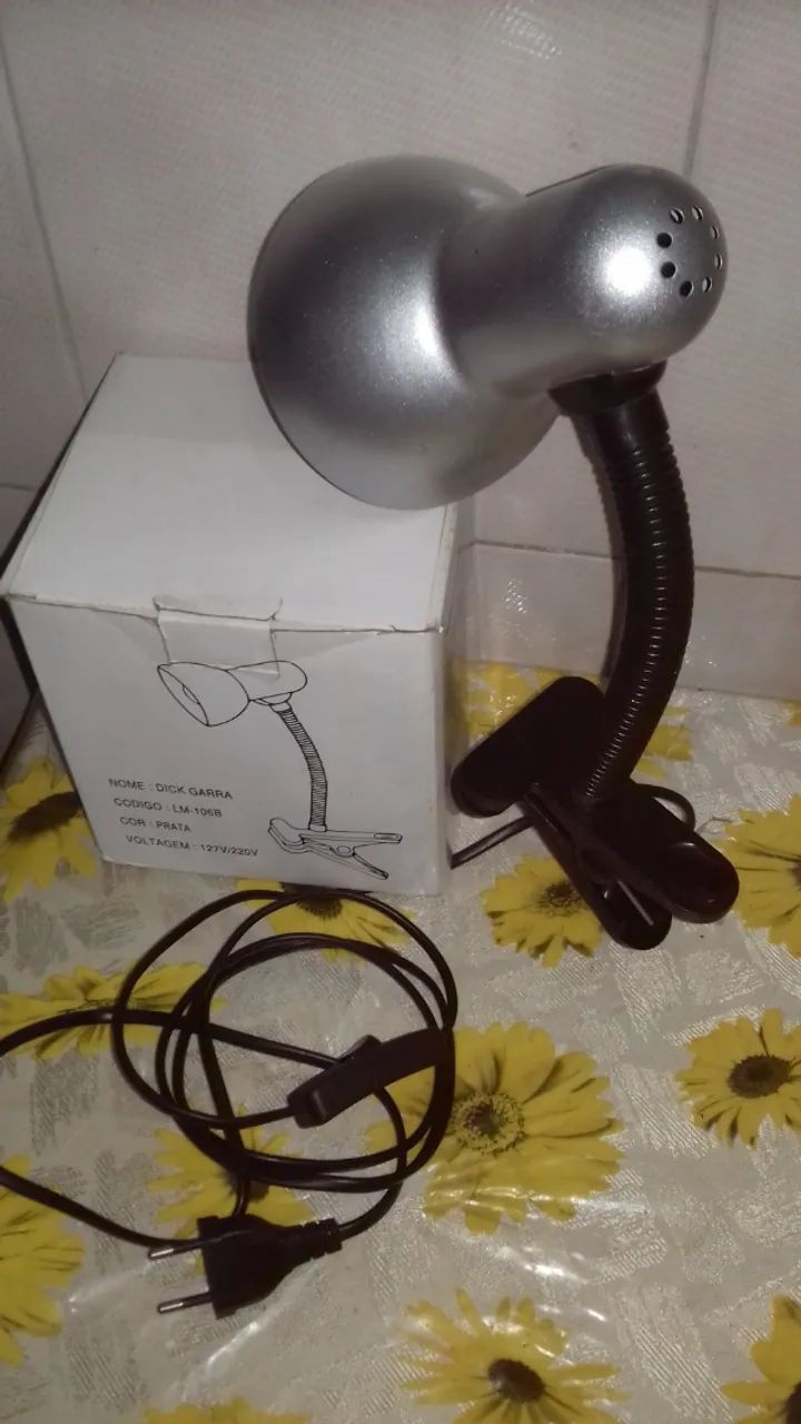 Luminária de mesa