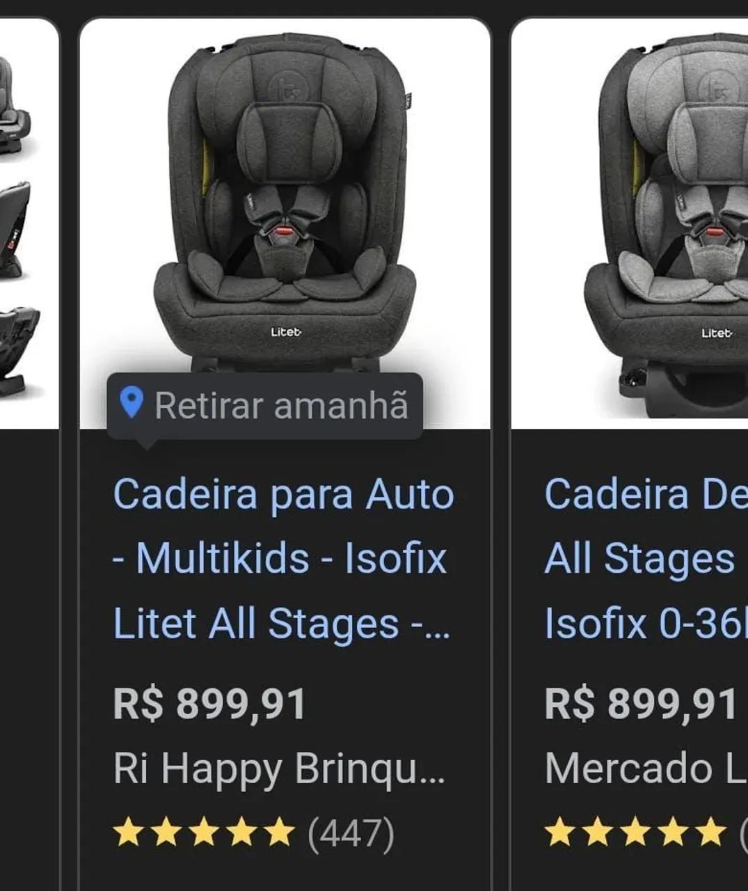 Cadeirão para carro 0-36 Kg Isofix Litet All Stages Fix 2.0 - Foto 2
