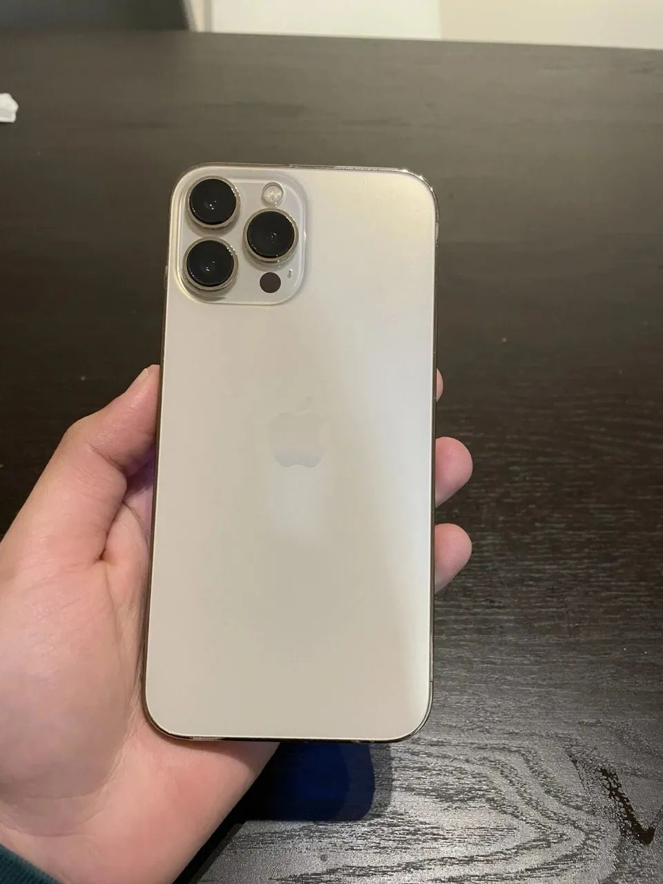 IPHONE 13 PRO MAX GOLD 128GB COM NOTA - Foto 4