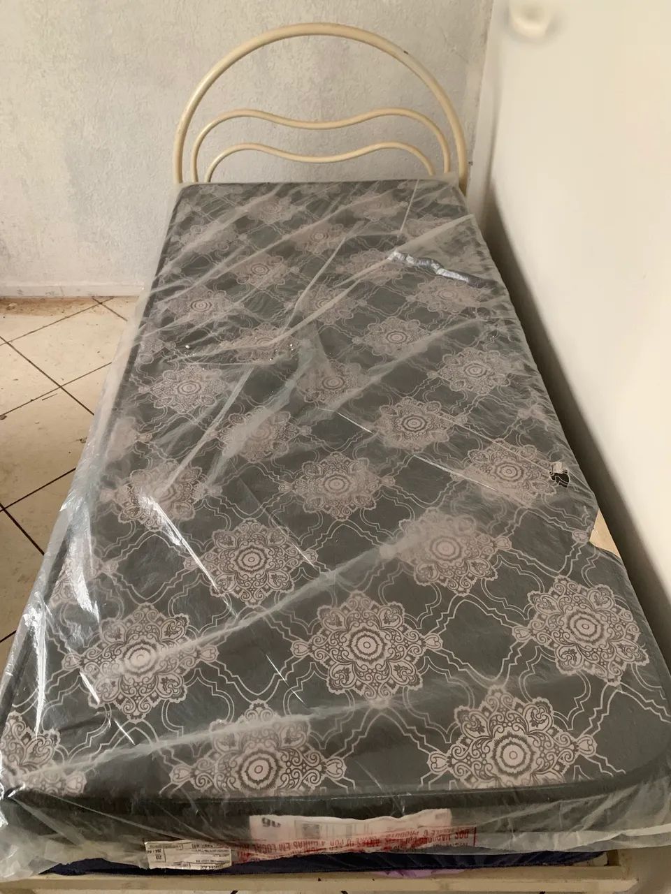 Cama Solteiro de Ferro - Foto 2