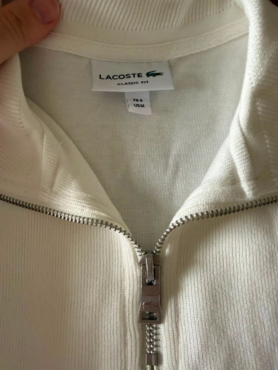 Quarter Zip Lacoste Tamanho M  - Foto 2