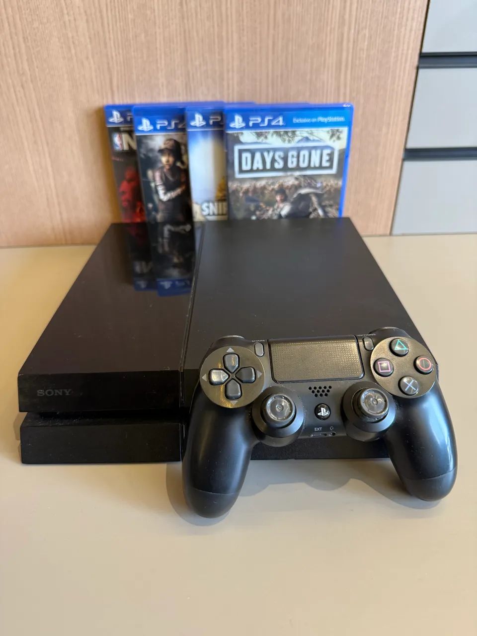 PS4 FAT DE 500GB ZERO DOU JOGOS BRINDES - Foto 3