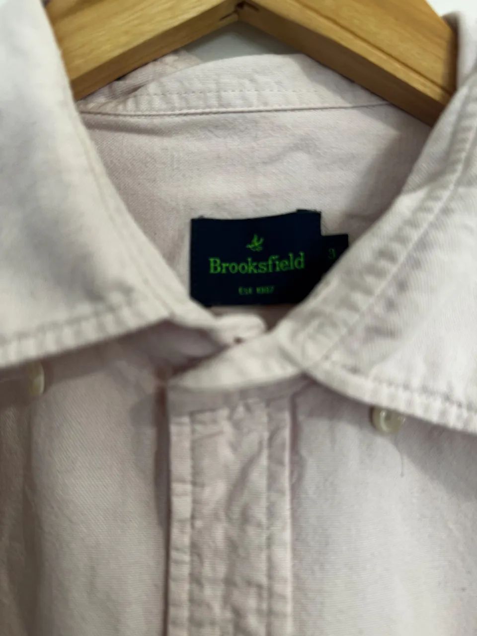 Camisa Rosa Brooksfield, G - Foto 3