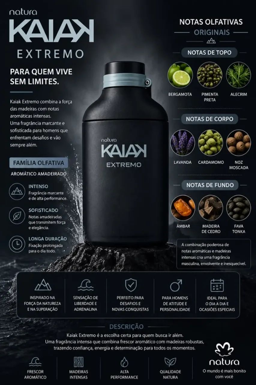 KAIAK NATURA - PERFUME ORIGINAL - Foto 3