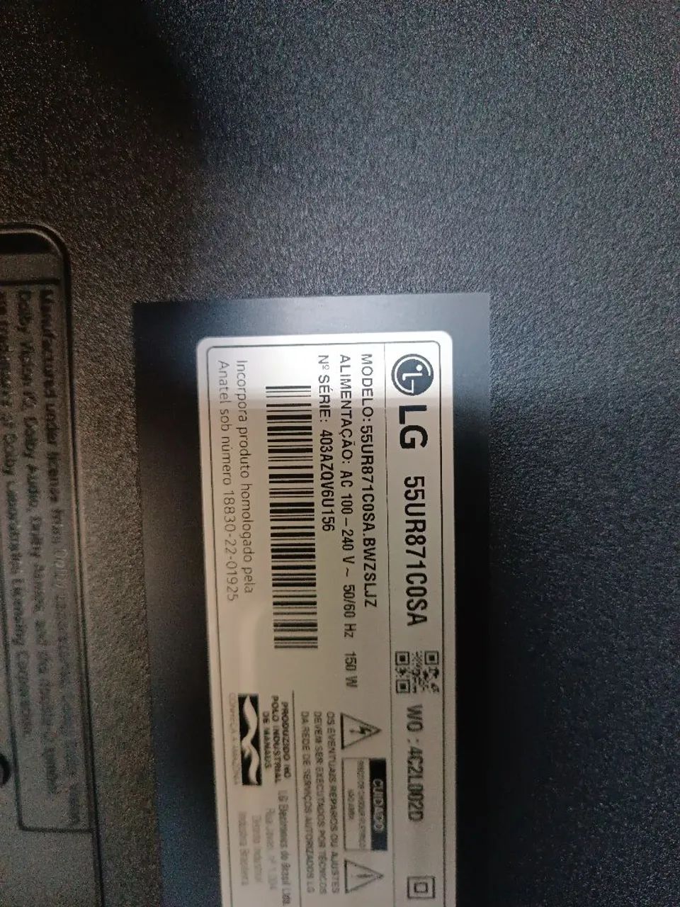 TV Samsung e LG 55"polegadas (tela quebrada) - Foto 2