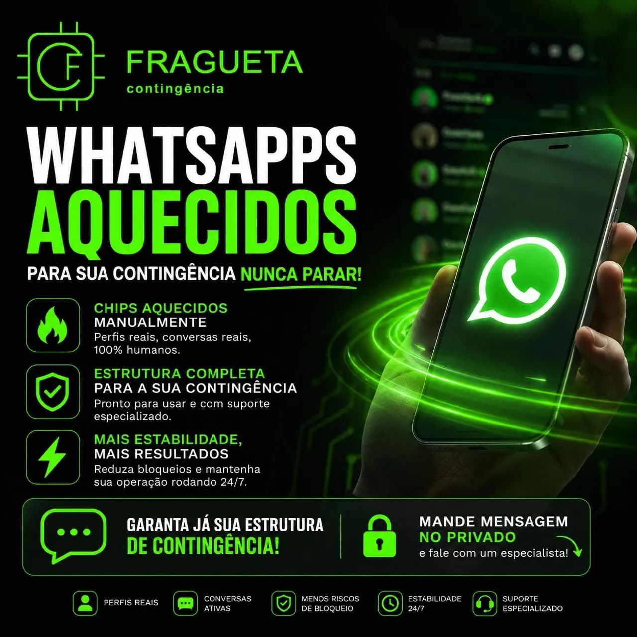 Chips Aquecidos