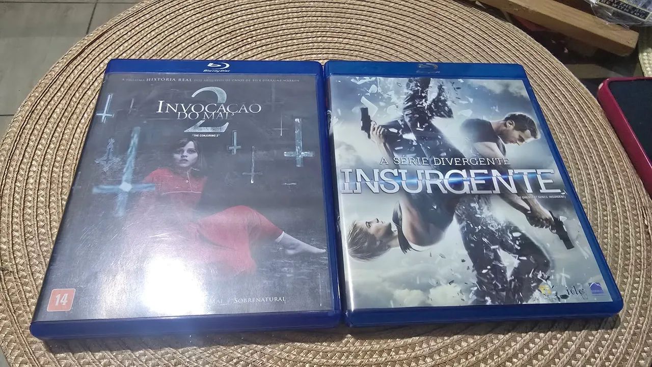 Blu-ray Insurgente e Invocação do mal 2
