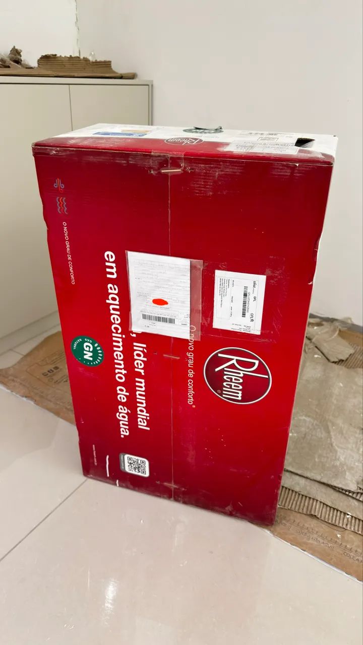 Aquecedor A Gás Rheem Digital 30 Litros - GN - Foto 3