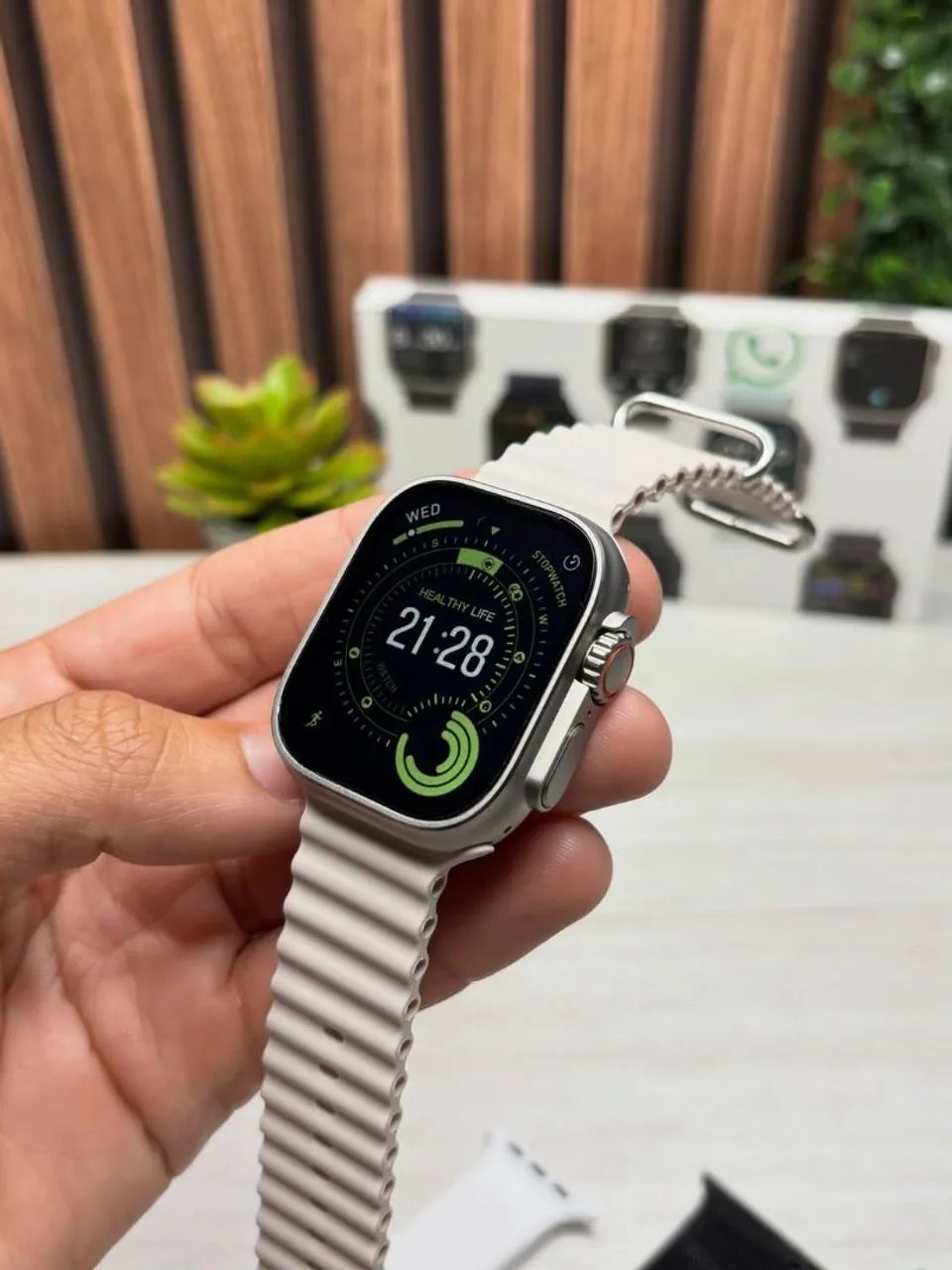 Smartwatch Relógio Ultra 5 Microwear Atacado e Varejo <br> - Foto 4