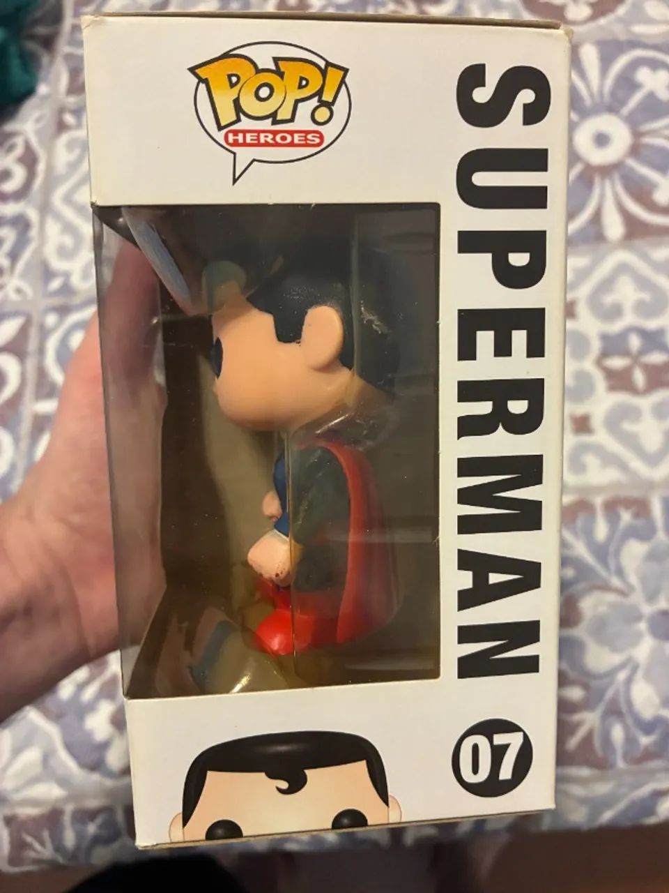 Funko Pop Superman #07 - DC Comics (Vaulted / Original) - Foto 2