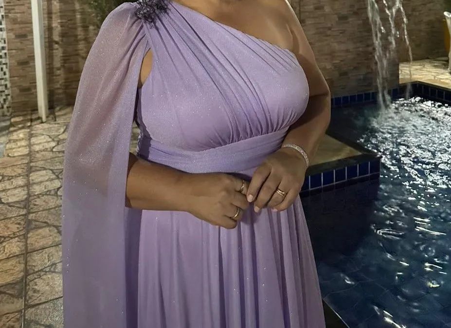 Desapego de vestido de festa GG. - Foto 4