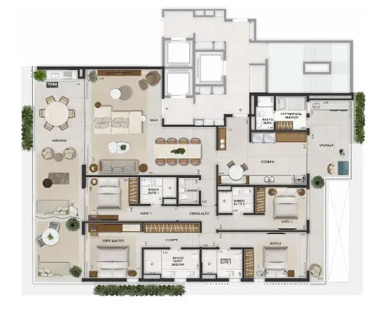 PLANTA 262m²
