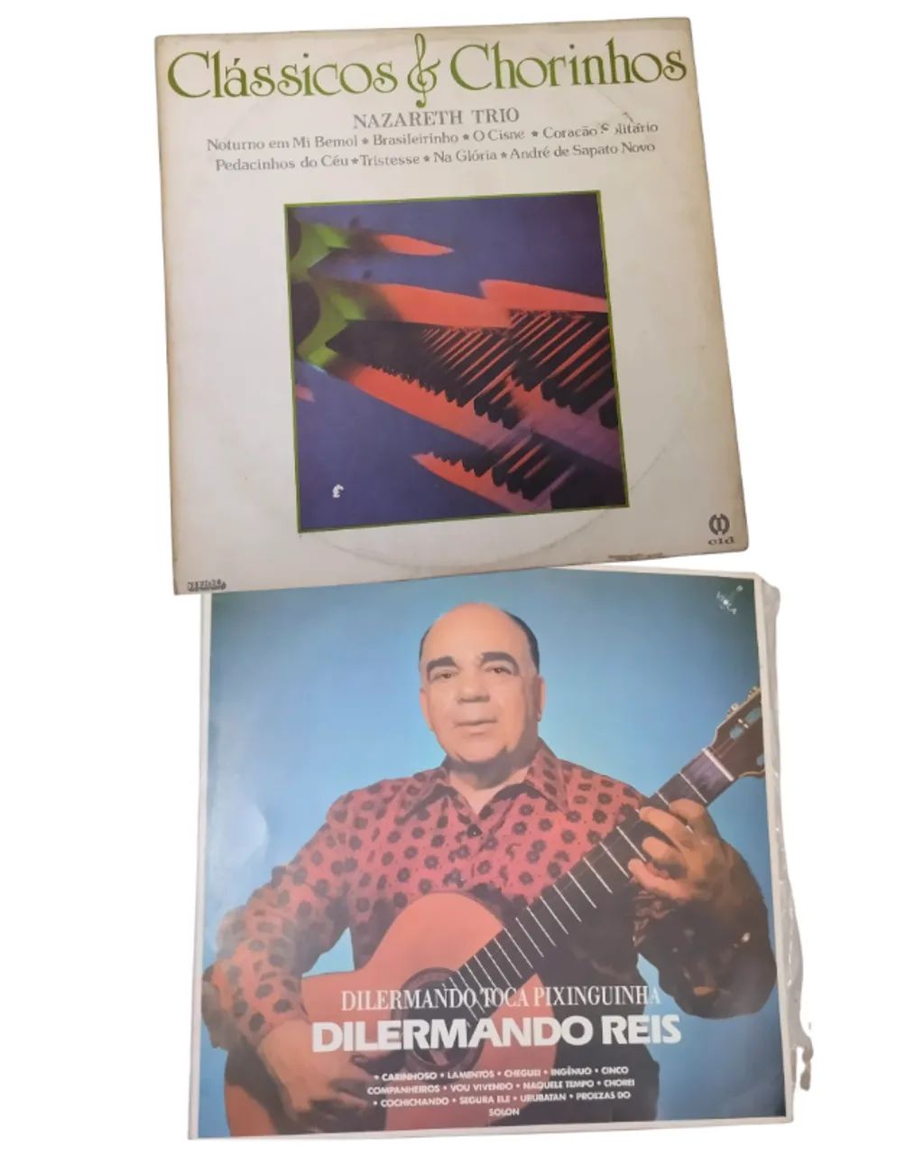 Lote 2 Discos de Vinil Choro Dilermando Reis, Nazareth Trio