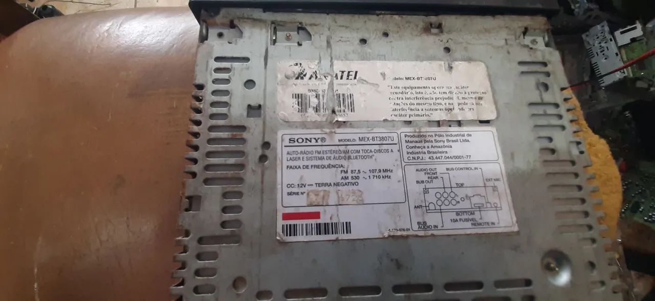 Cd Sony cdx mex3807bt (com Bluetooth) - Foto 2
