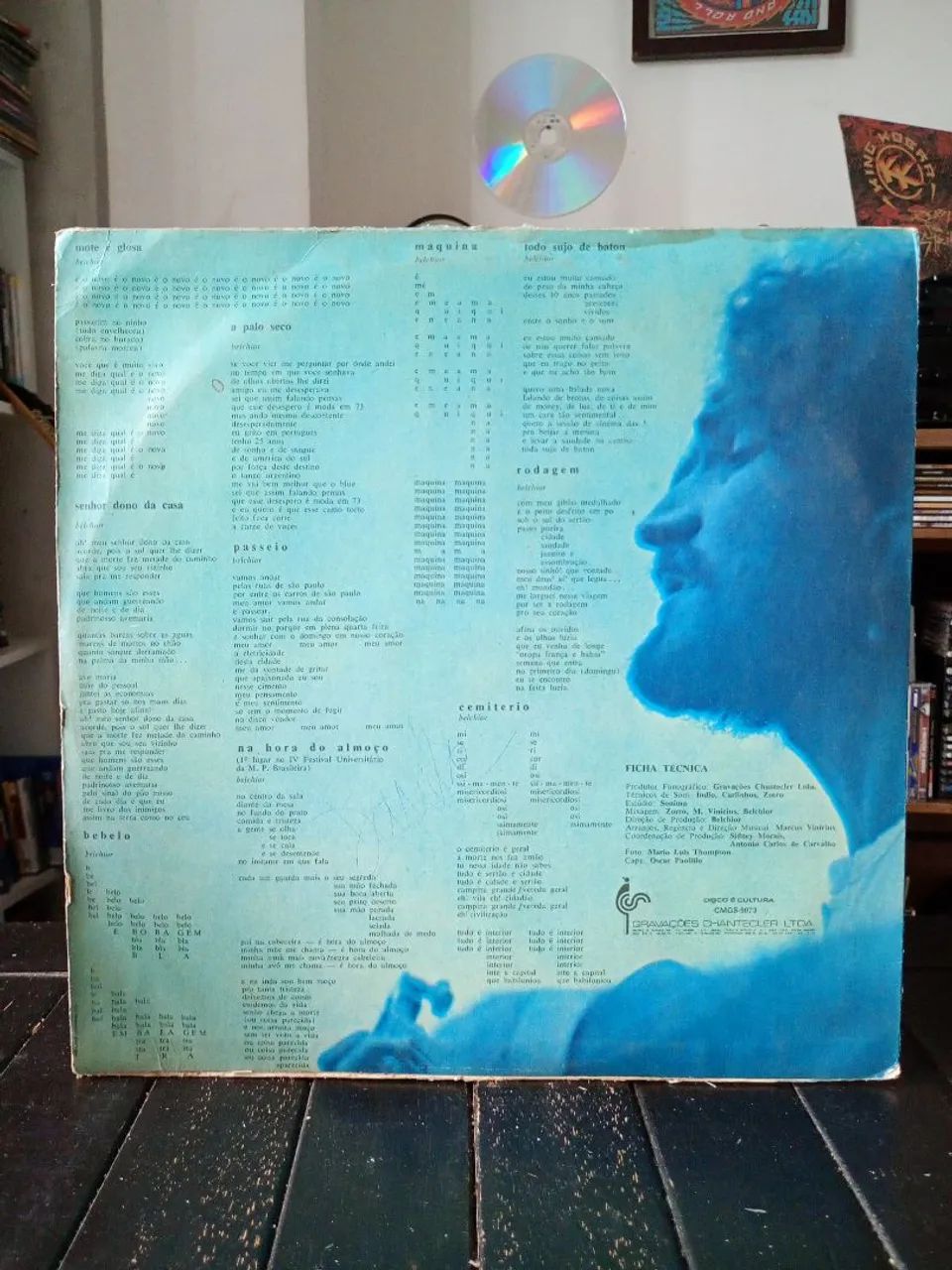 LP BELCHIOR 1976 Disco De Vinil  - Foto 2