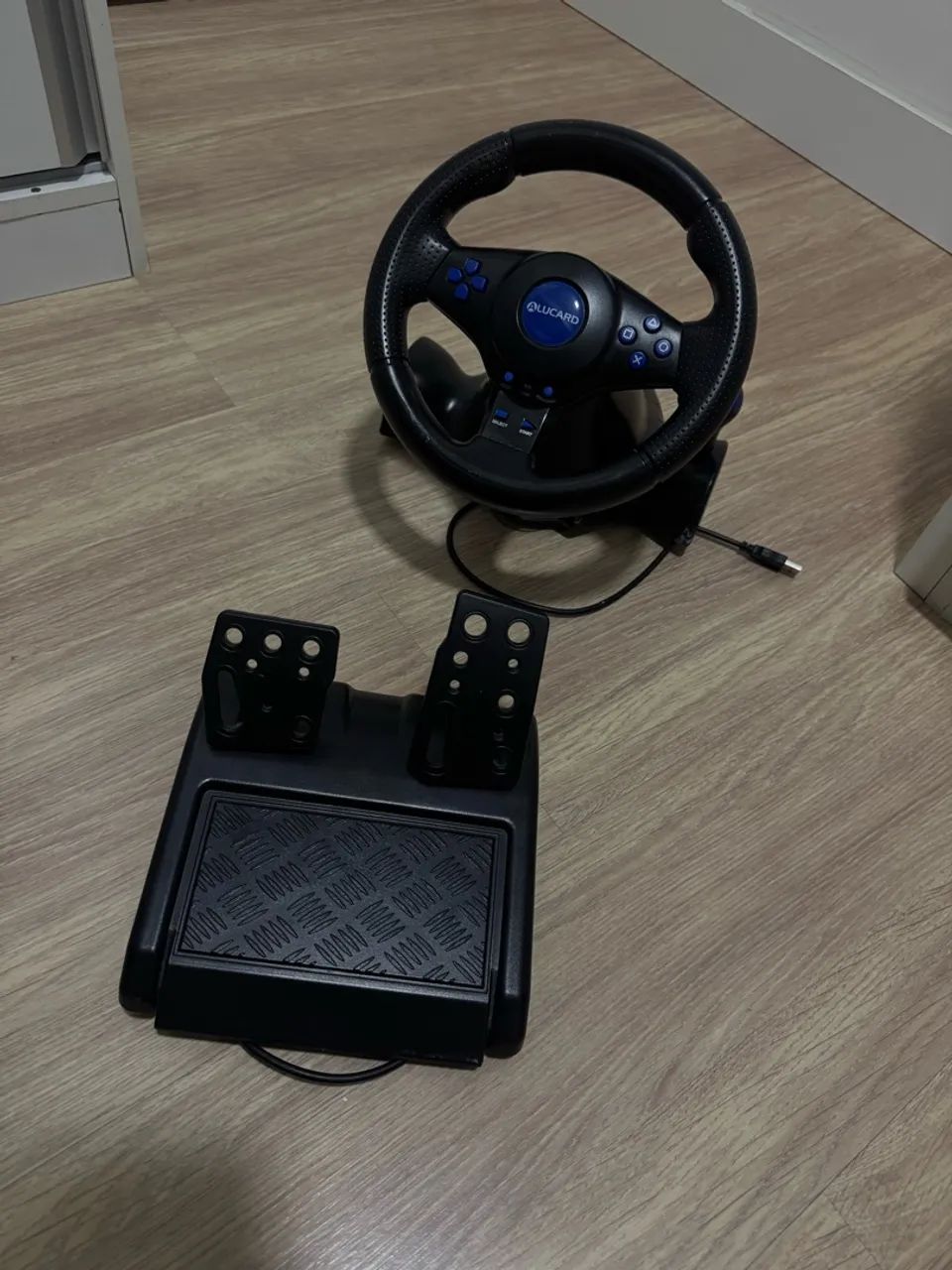 Volante com Pedal para PS4/PC/PS5 ? Funcionando Perfeitamente - Foto 5