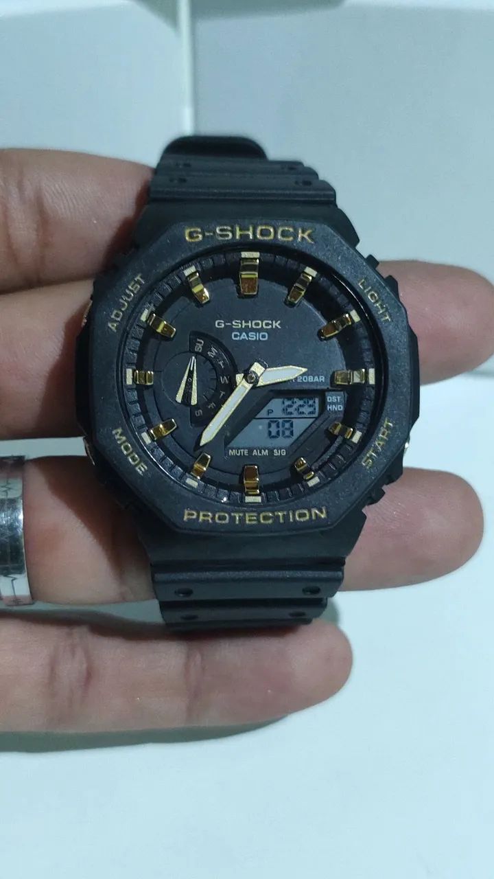 Casio g-shock GA-2100 masculino relógio com led - Foto 3
