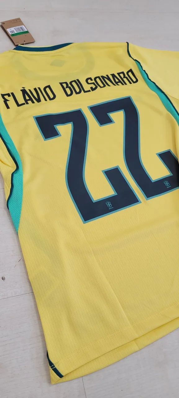 Camisa do Brasil Flávio Bolsonaro - Foto 5