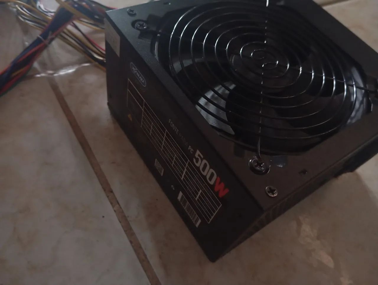 FONTE KNUP 500W PARA PC - Foto 2