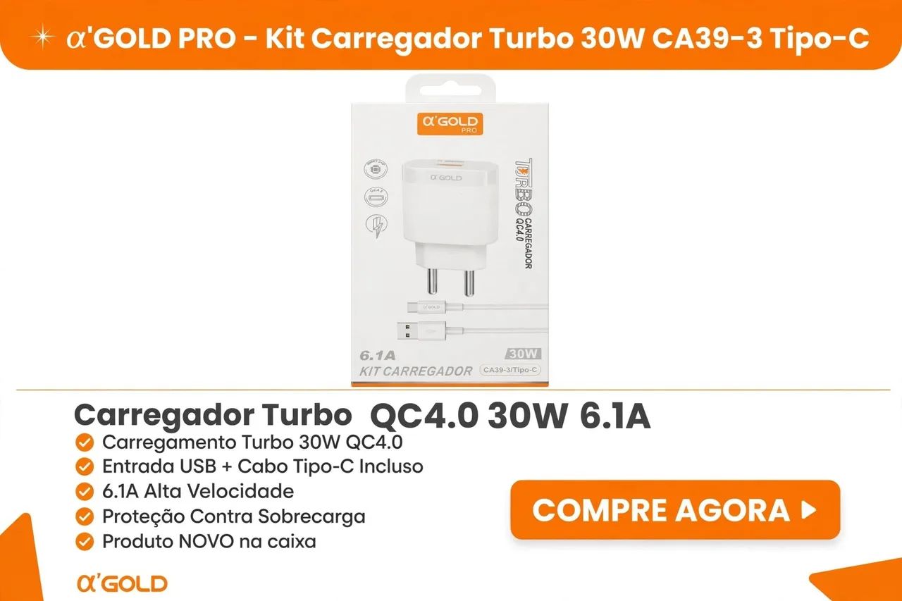 Carregador tipo C
