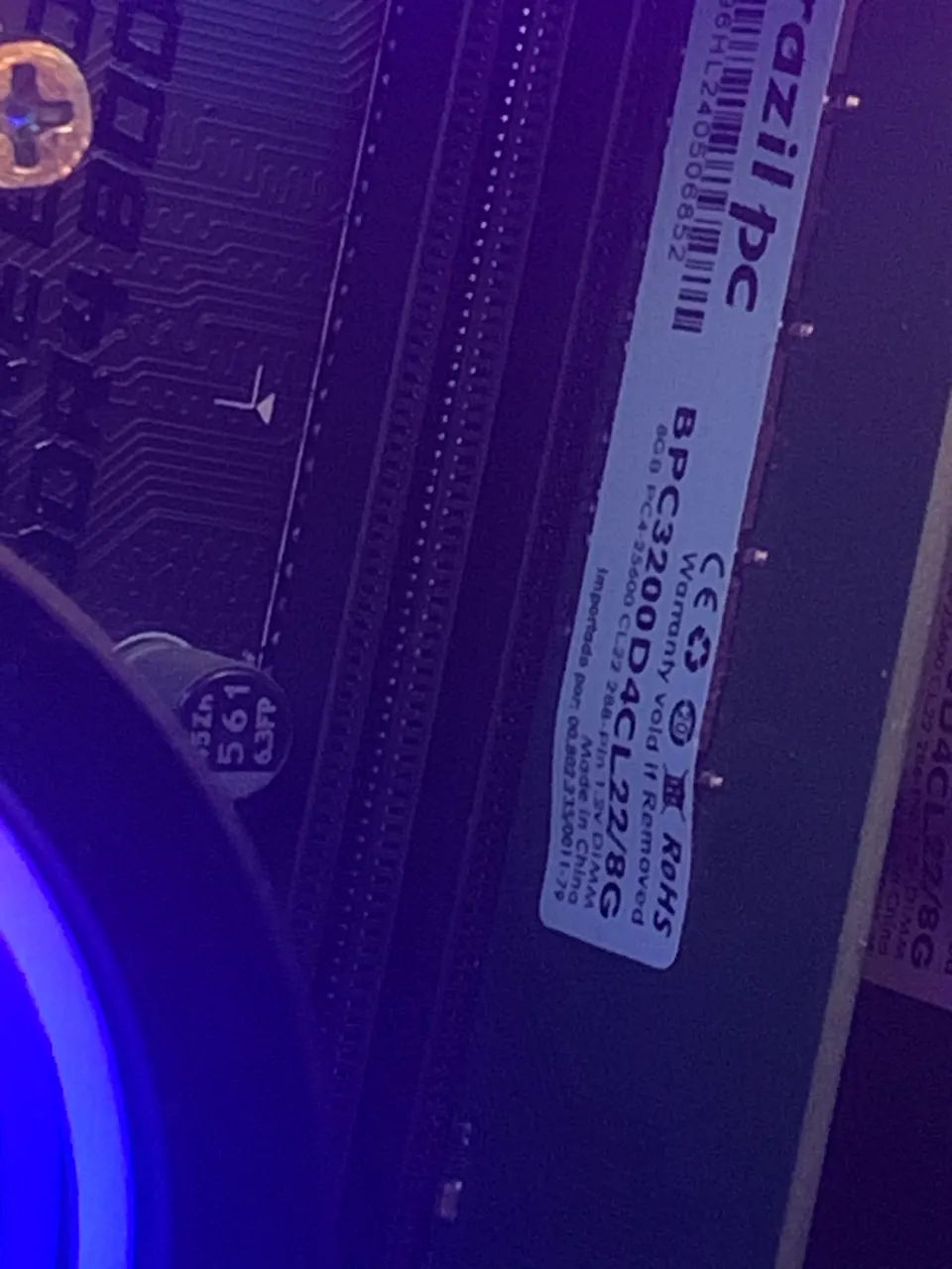 Memória ram 3200hz cl22 - Foto 2