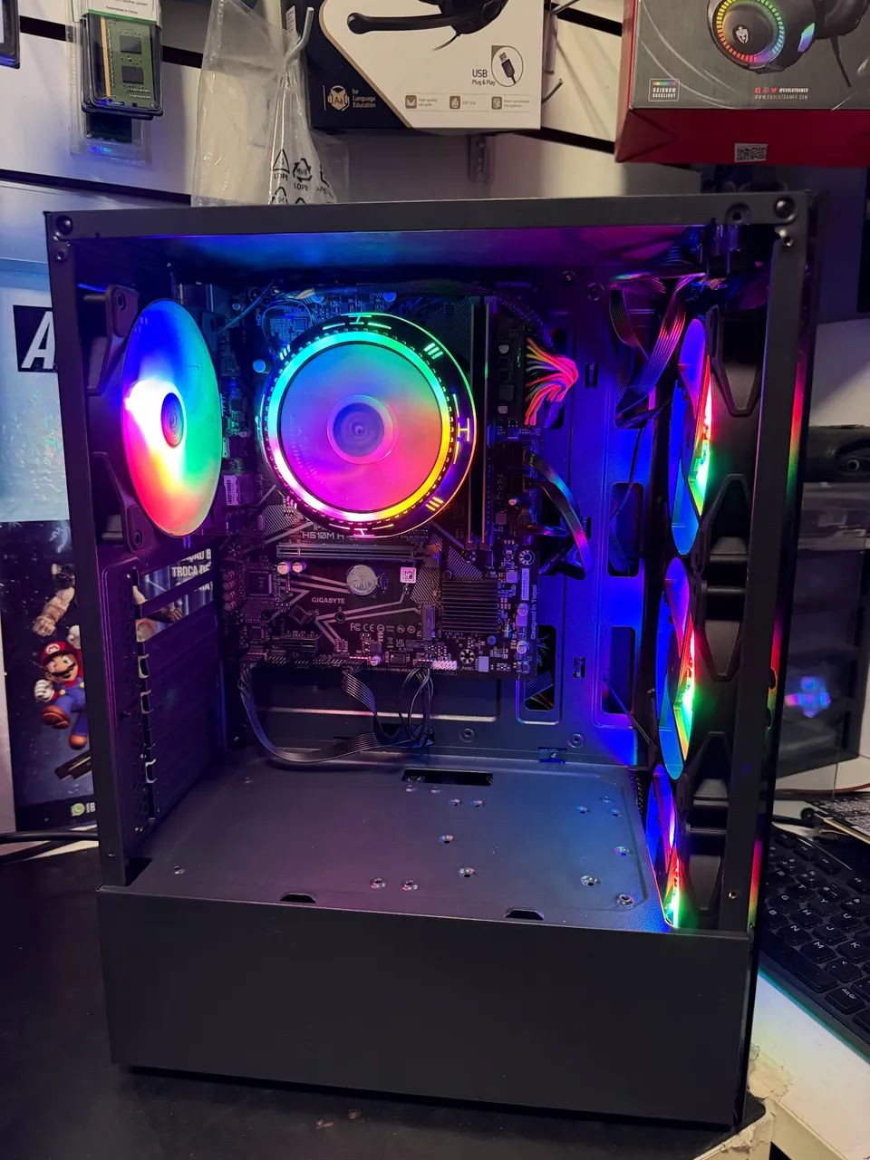 CPU GAMER CORE I3 13ª GERAÇÃO 12GB DE RAM  - Foto 2