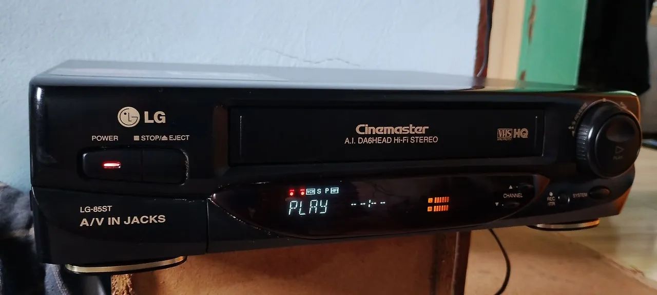 Vídeo cassete LG 6 cabeças