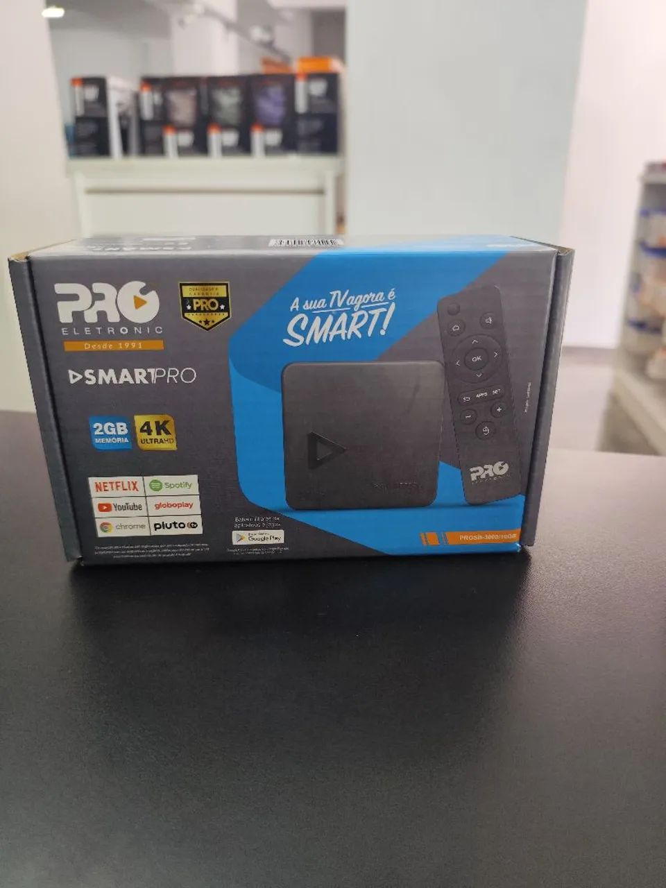 TV BOX HOMOLOGADA NÃO TRAVA