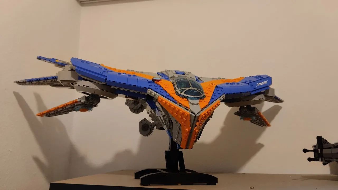 Lego Marvel guardiões da galáxia nave Milano 