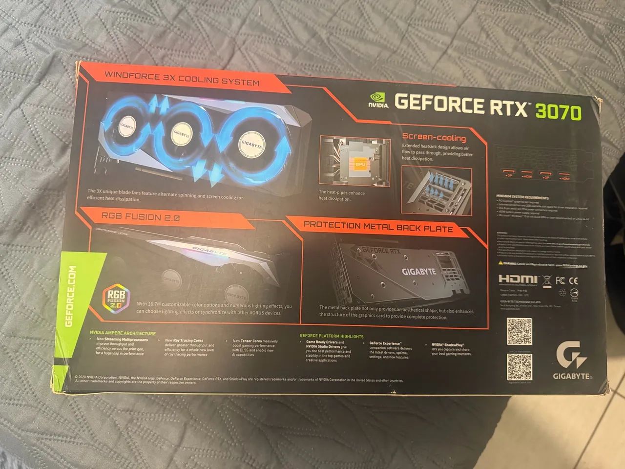RTX 3070 8gb com caixa - Foto 2