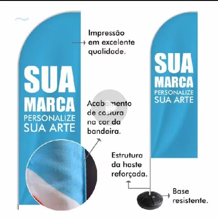 Wind banner Personalizado 