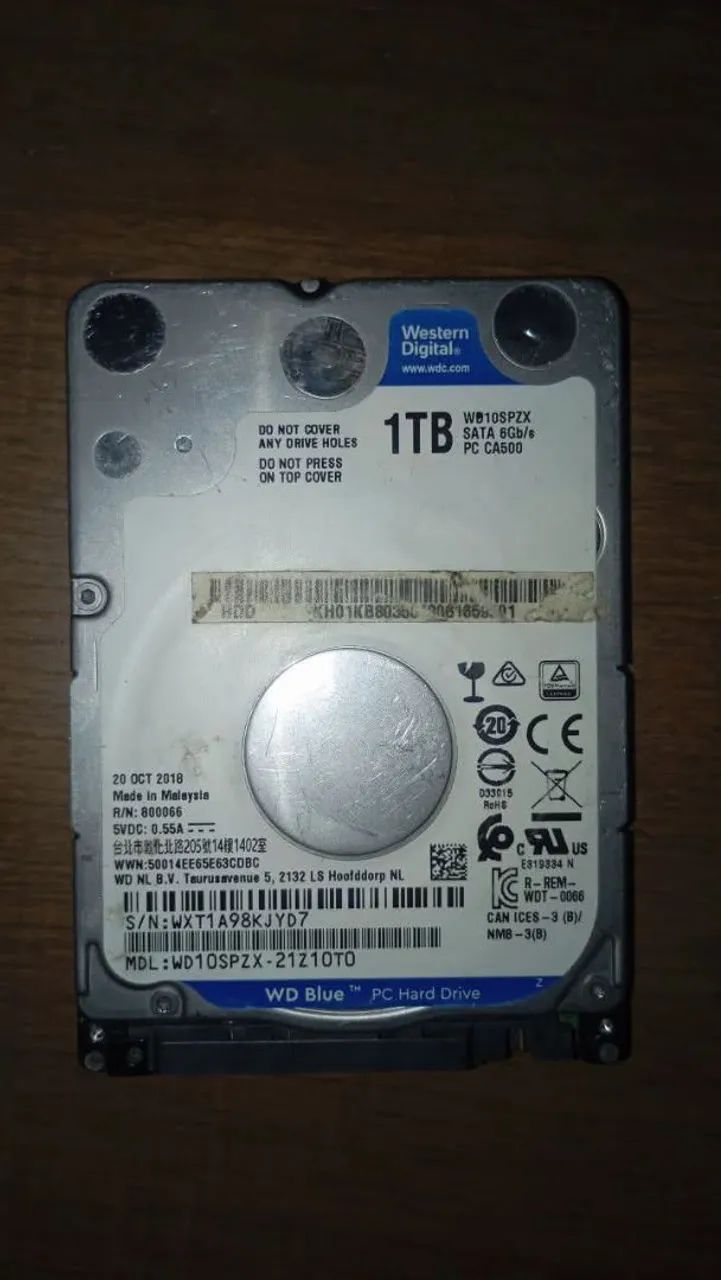 HD 1TB Western Digital