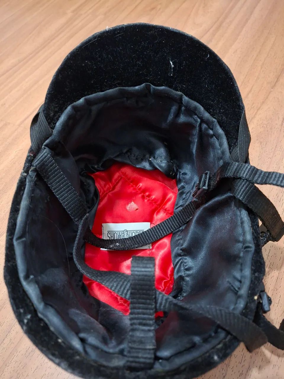 Capacete e chicote de hipismo - Foto 3