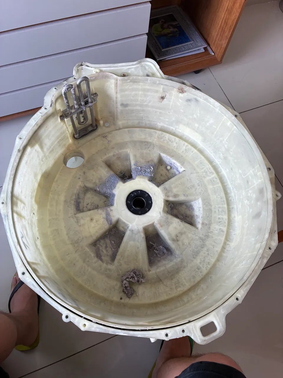 Tanque plástico Lava e Seca Samsung 11WDF
