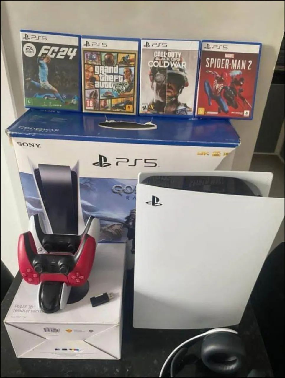 Ps5, funcionando com jogos