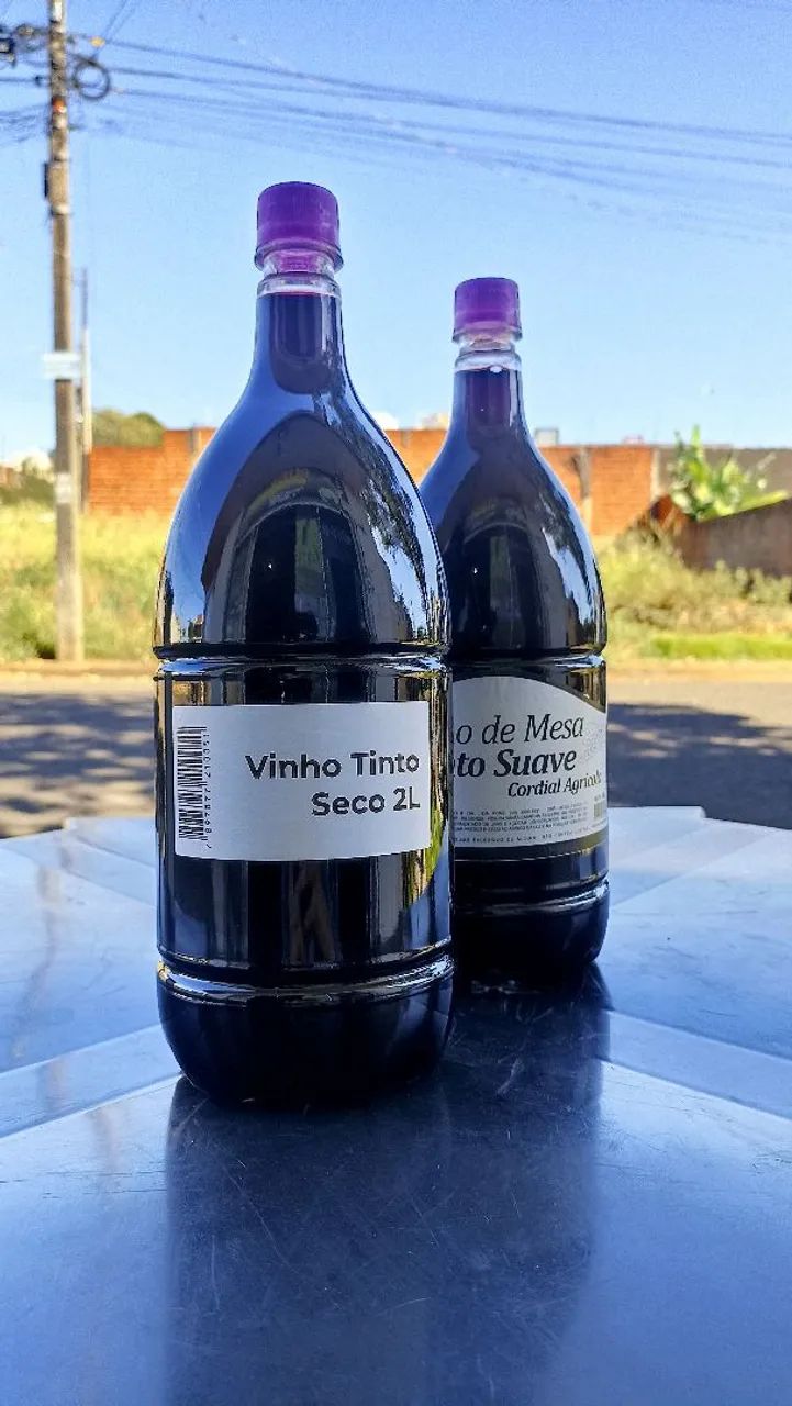 Vinho Colonial Tinto 2L - Seco ou Suave | R$ 20 - Foto 3