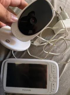 Babá eletrônica motorola com visão noturna  - Foto 3