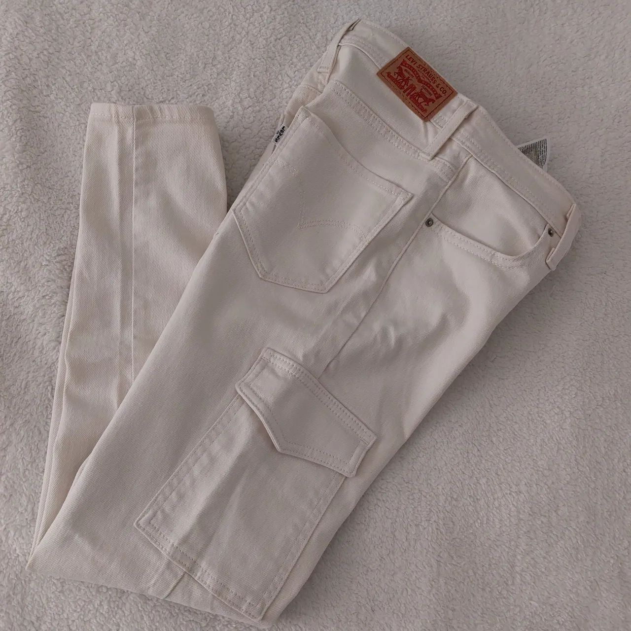 calça eskinny cargo 34