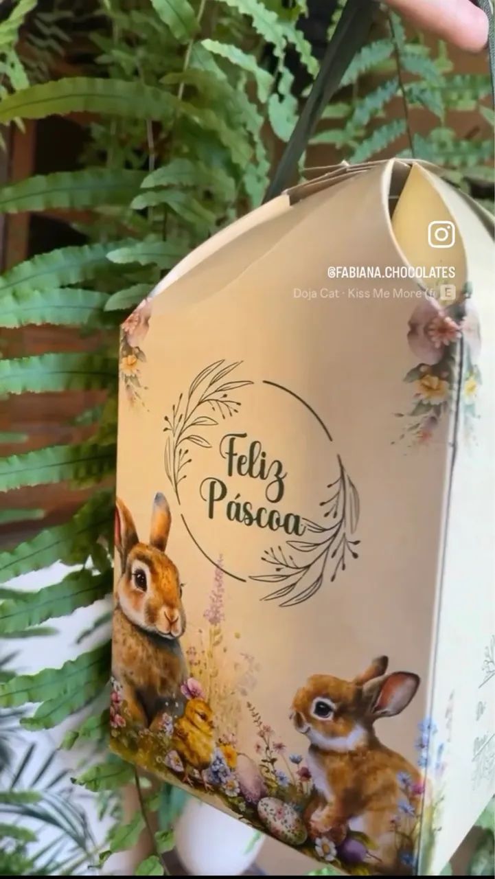 Caixa para ovos de Páscoa  - Foto 4