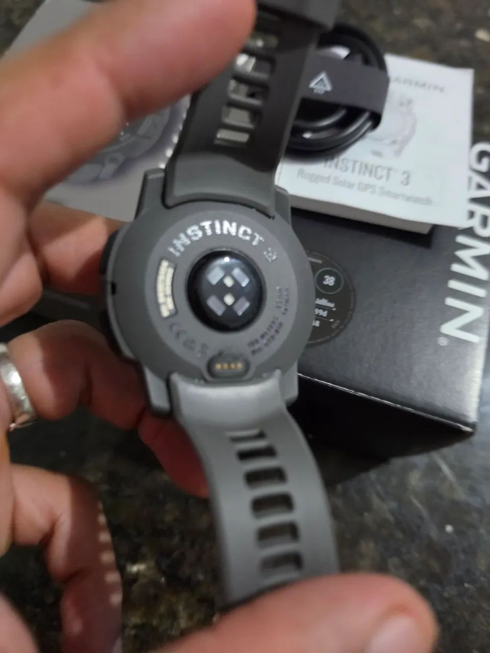 Relógio Garmin instinct 3 Solar - Foto 5