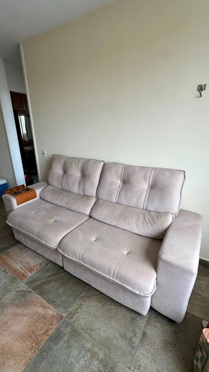 Sofá Retratil Inclinavel 4 lugares - Foto 5