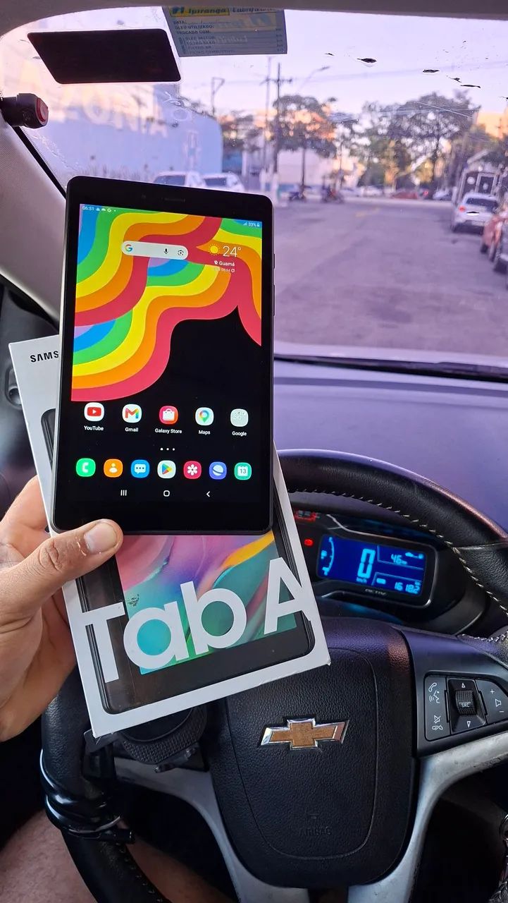 Tablet Na Caixa Samsung Tab A 8 polegadas chip 4G faz ligacao 32Gbs (Act cartao) - Foto 2
