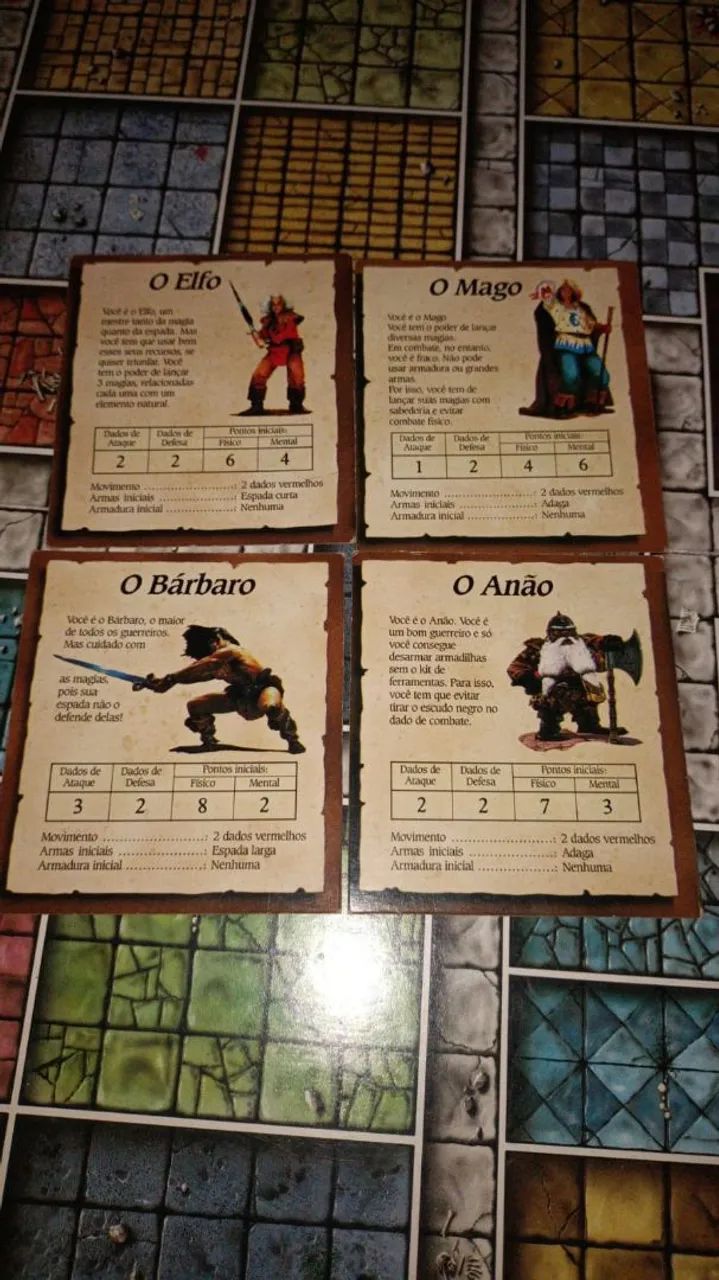 Jogo HERO QUEST 1994
