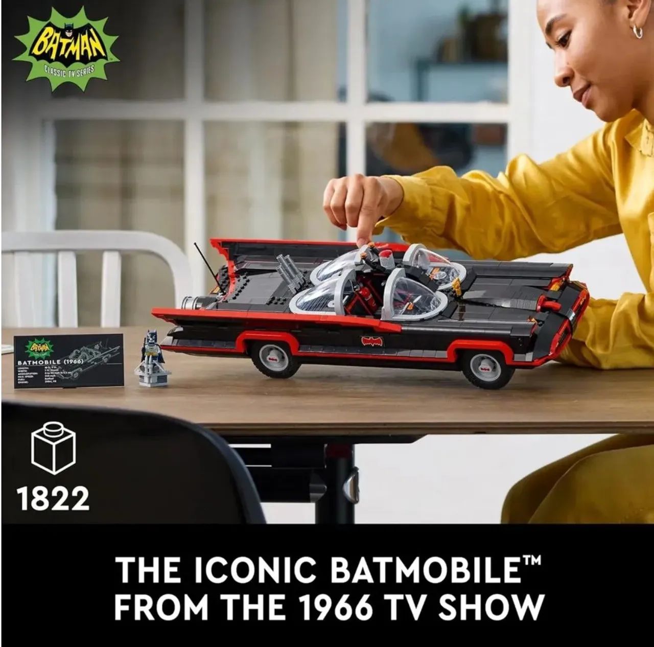 LEGO 76328 DC Batman O Batmóvel Clássico da Série de TV - Foto 2