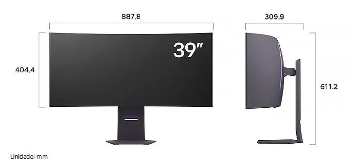 Monitor LG OLED Ultrawide Curvo 39" - Foto 3