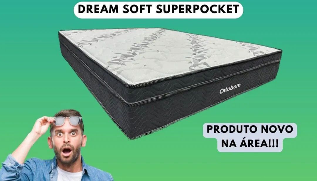 Colchão Super Porcket molas ensacadas 