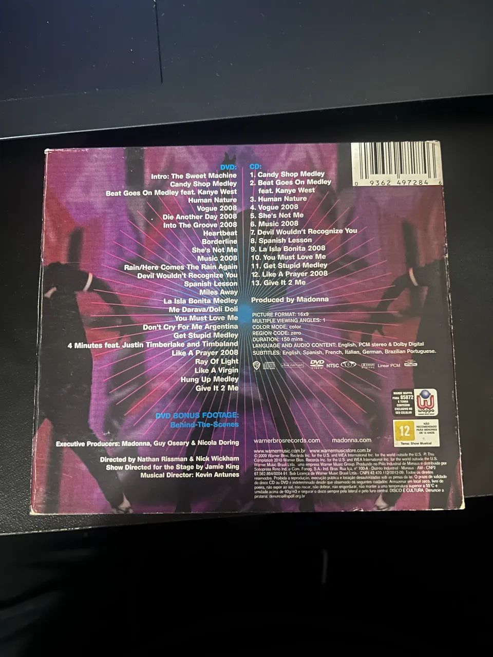 CD Madonna - Stick and Sweet Tour - Foto 2