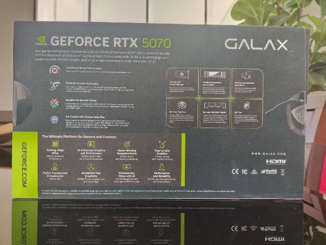 RTX 5070 12GB VRAM GALAX  - Foto 4